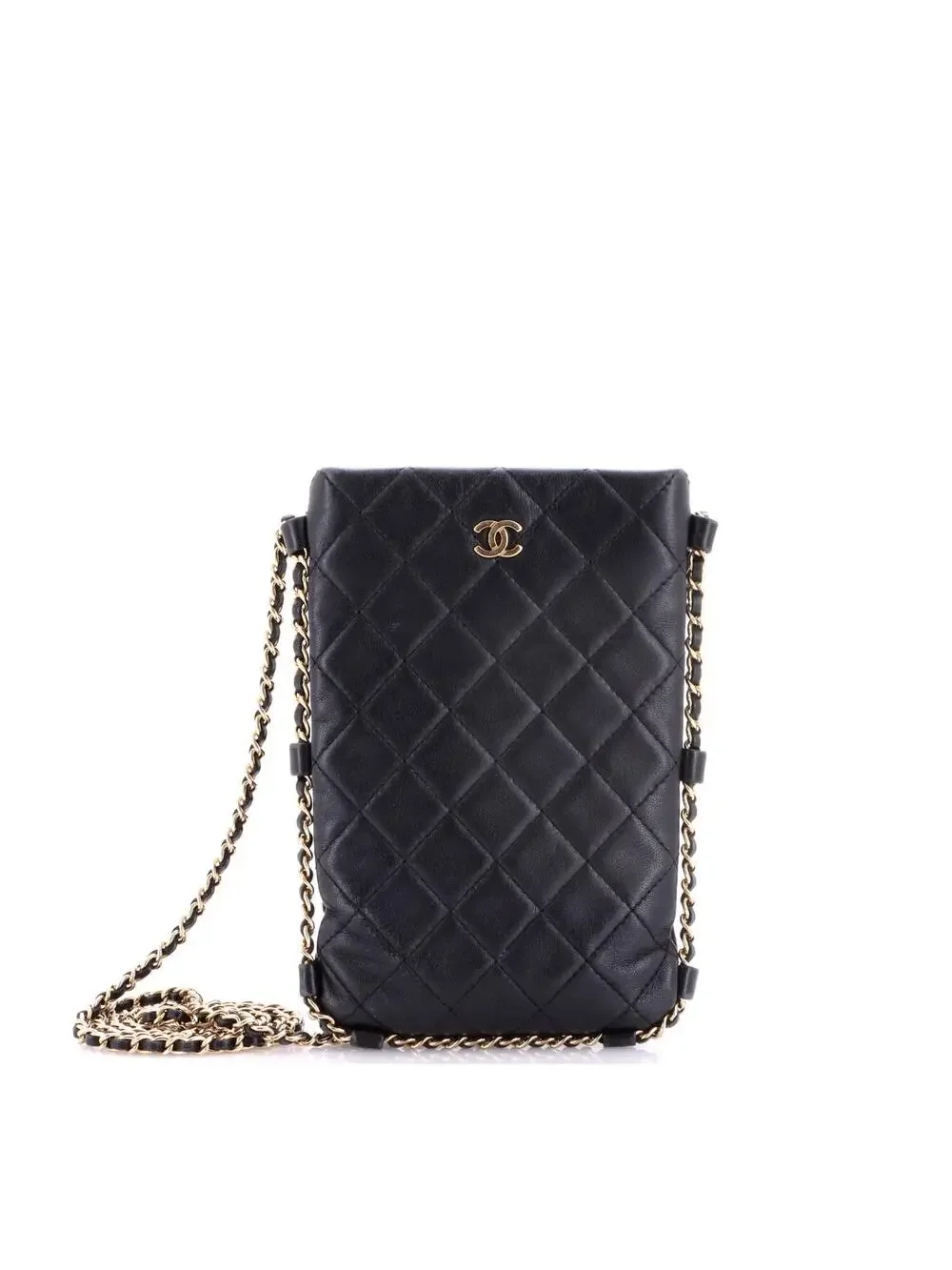 Chanel Chain Around Flat Phone Holder #286034C23B